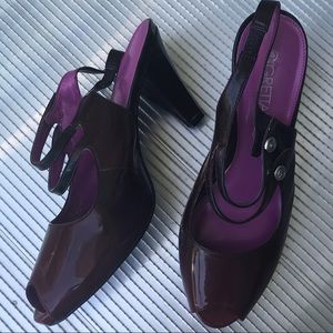 GRETTA RED BLACK GREY WOMEN’S SHOES